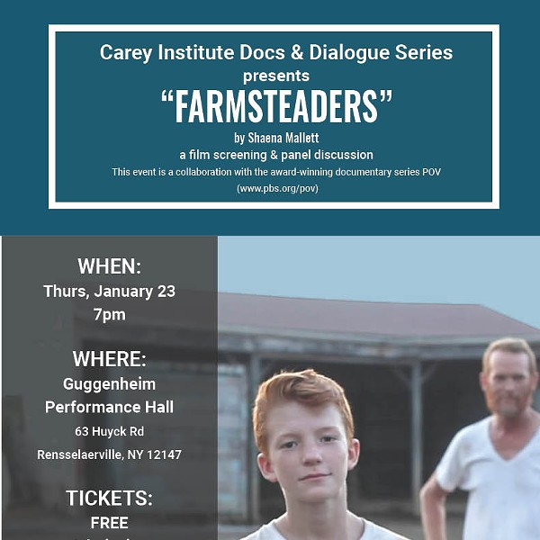 Carey Docs & Dialogue Presents: "Farmsteaders" by Shaena Mallett