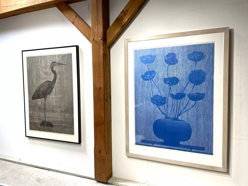 Large scale woodcuts by Richard Ryan