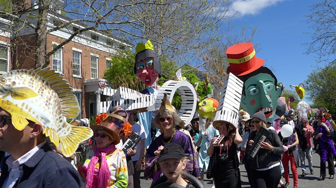 3rd Annual Hudson Mad Hatters' Parade