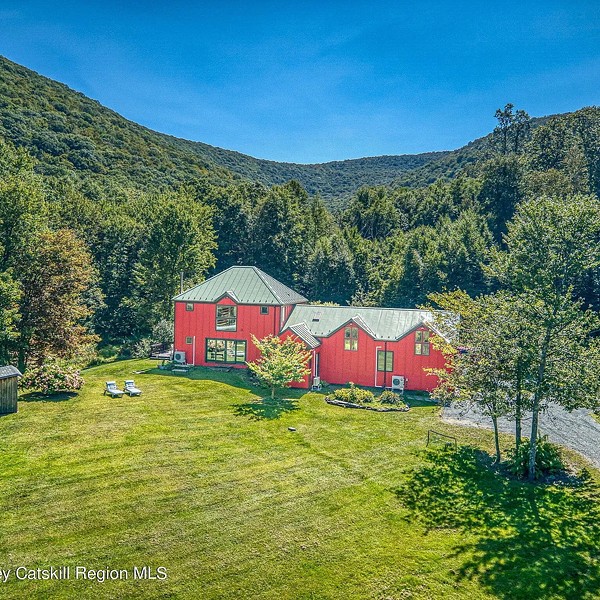 A Light-Filled Home on 35 Acres in Shandaken: $1.65M