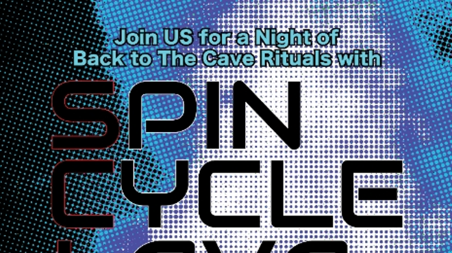 Image: A Night of Back to the Cave Rituals: Spin Cycle Lava with AM Gold