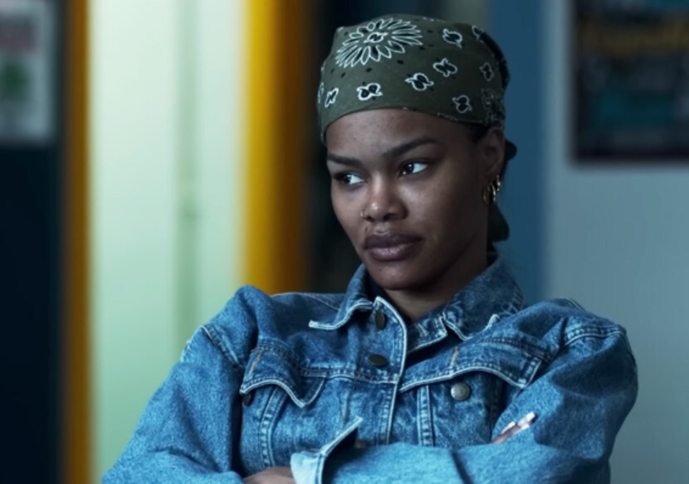 Singer and actress Teyana Taylor stars.