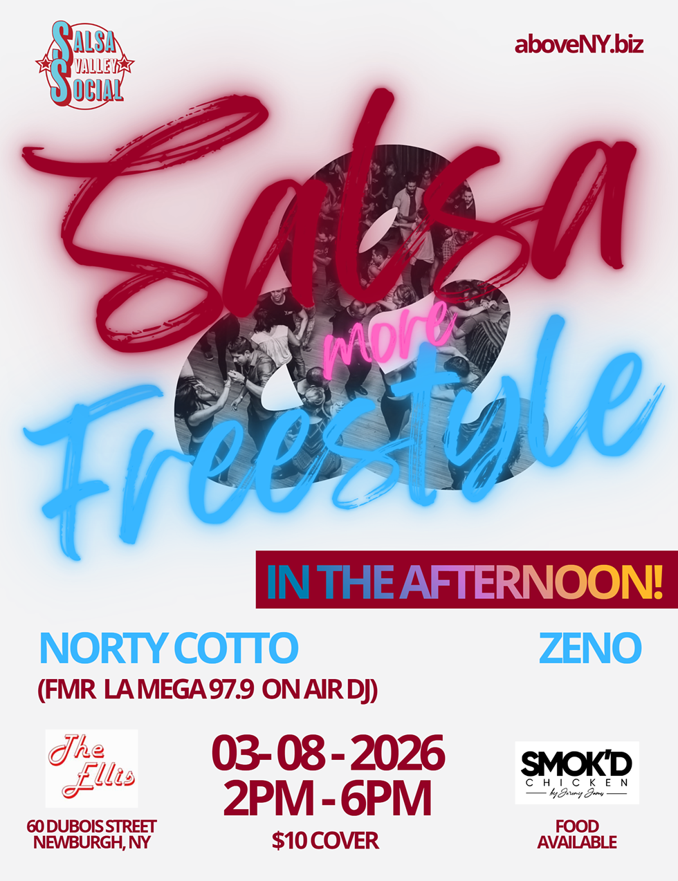 Afternoon Salsa & Freestyle & More flyer