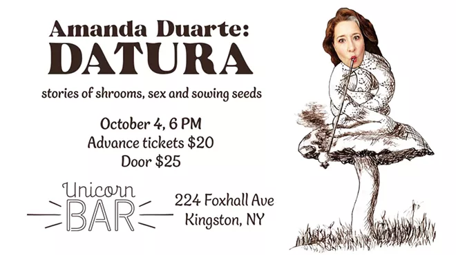 Image: Amanda Duarte: DATURA stories of shrooms, sex, and sowing seeds