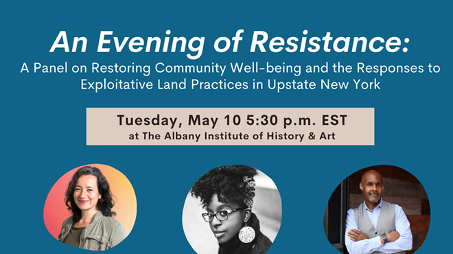 Image: An Evening of Resistance: A Panel on Restoring Community Wellbeing