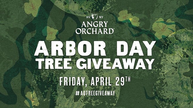Angry Orchard Arbor Day Tree Giveaway