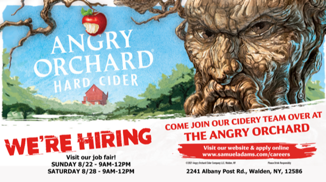 Image: Angry Orchard Job Fair