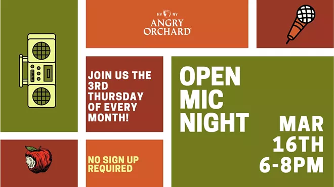 Image: Angry Orchard Open Mic Night