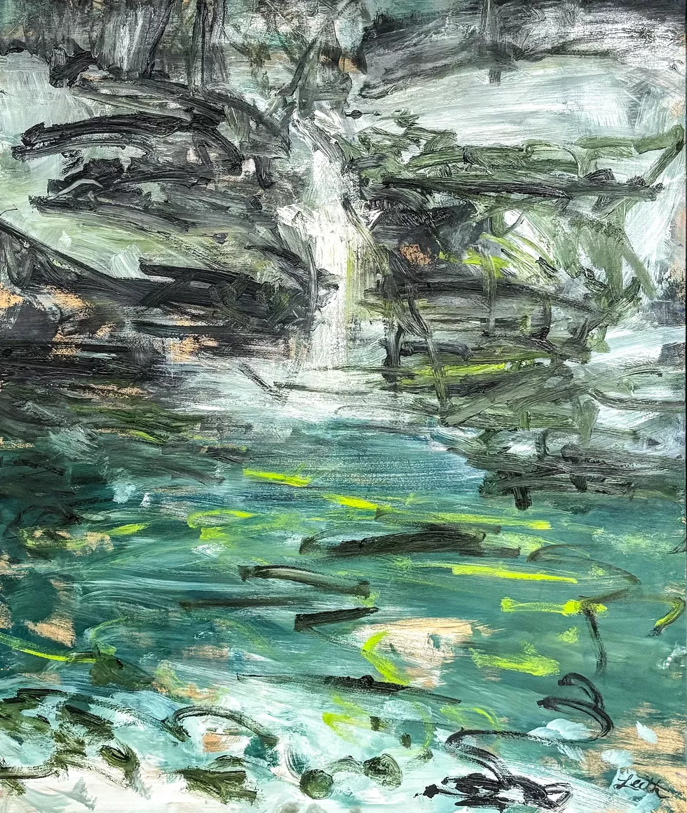 Anne Leith, Waterfall, 2018