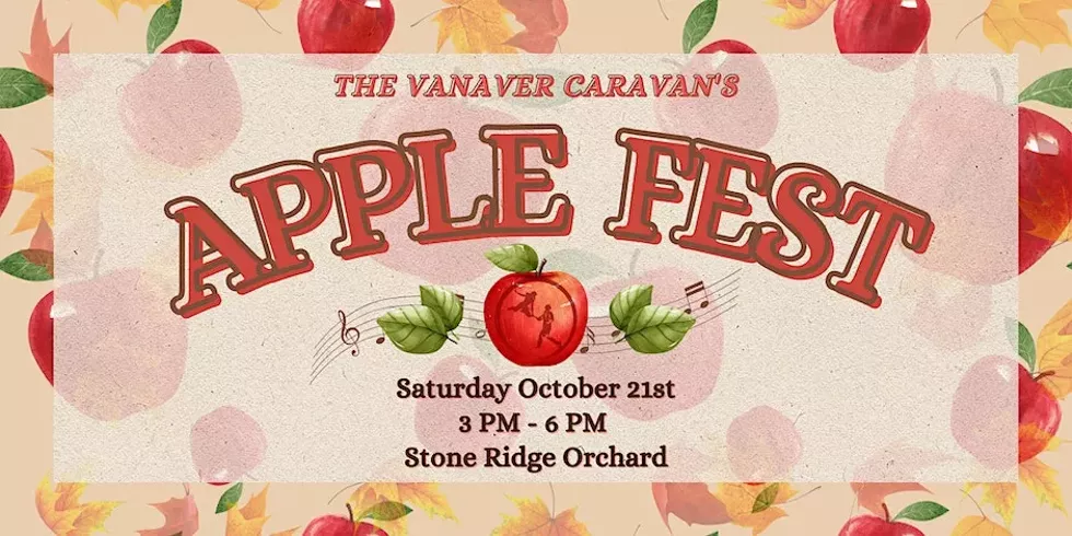 ​AppleFest ​October 21 Stone Ridge Orchard