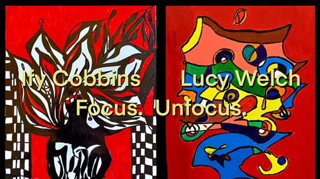 Image: Art Exhibit - Ifetayo Cobbins & Lucy Welch - "Focus. Unfocus."