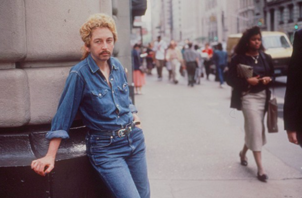 Linda Mary Montano as Bob Dylan