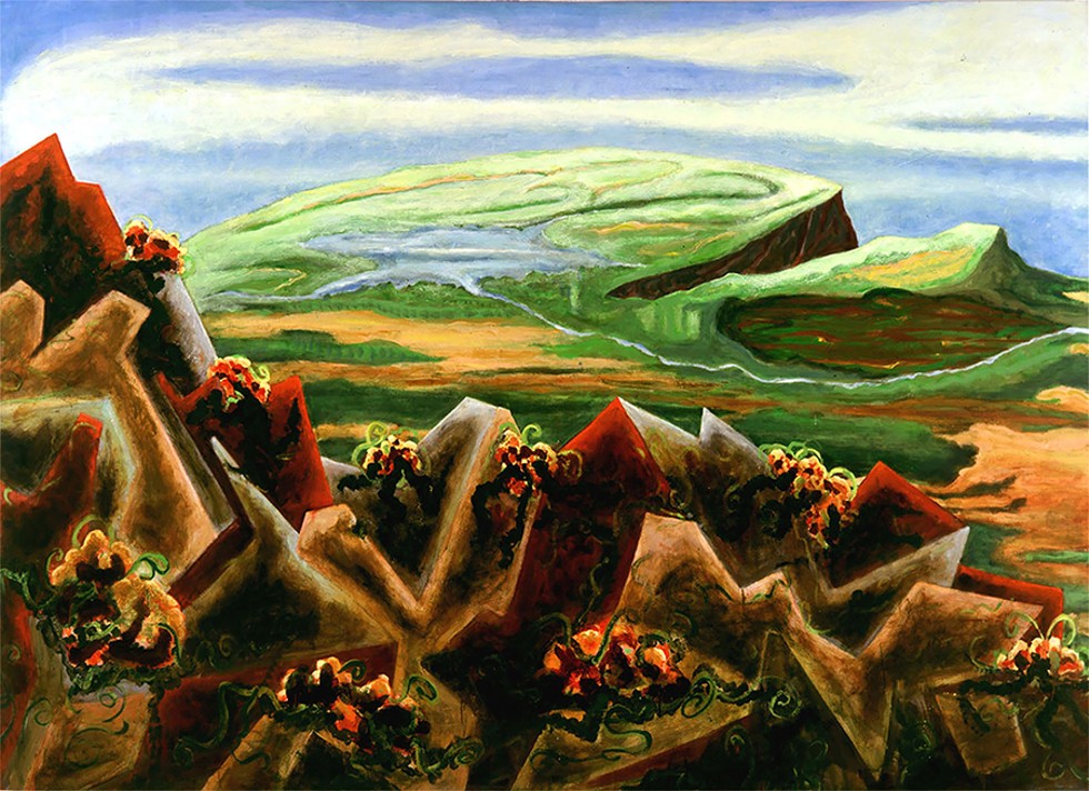 "Eastertide," Gregroy Amenoff, oil on canvas, 2002-2004