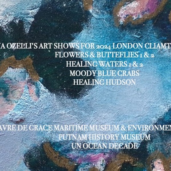 Art Shows by Selva Ozelli for London Climate Action Week