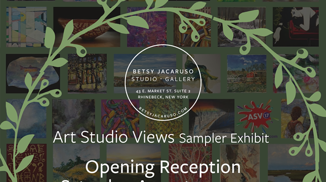 Image: Art Studio Views Sampler Exhibit - Opening Reception, Saturday August 17, 5-7PM