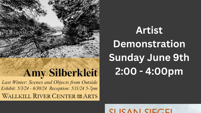 Image: Artist demonstrations with Q&A: Amy Silberkleit and Susan Siegal