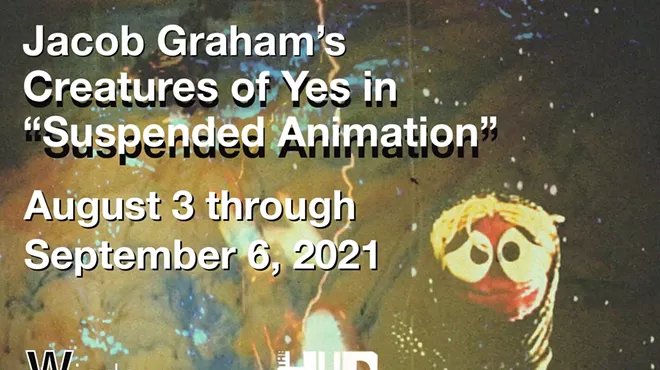Image: Artist Exhibition and Performance: &ldquo;Jacob Graham&rsquo;s Creatures of Yes in Suspended Animation&rdquo;