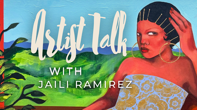 Image: Artist Talk with 'In Her Image' Painter Jaili Ramirez
