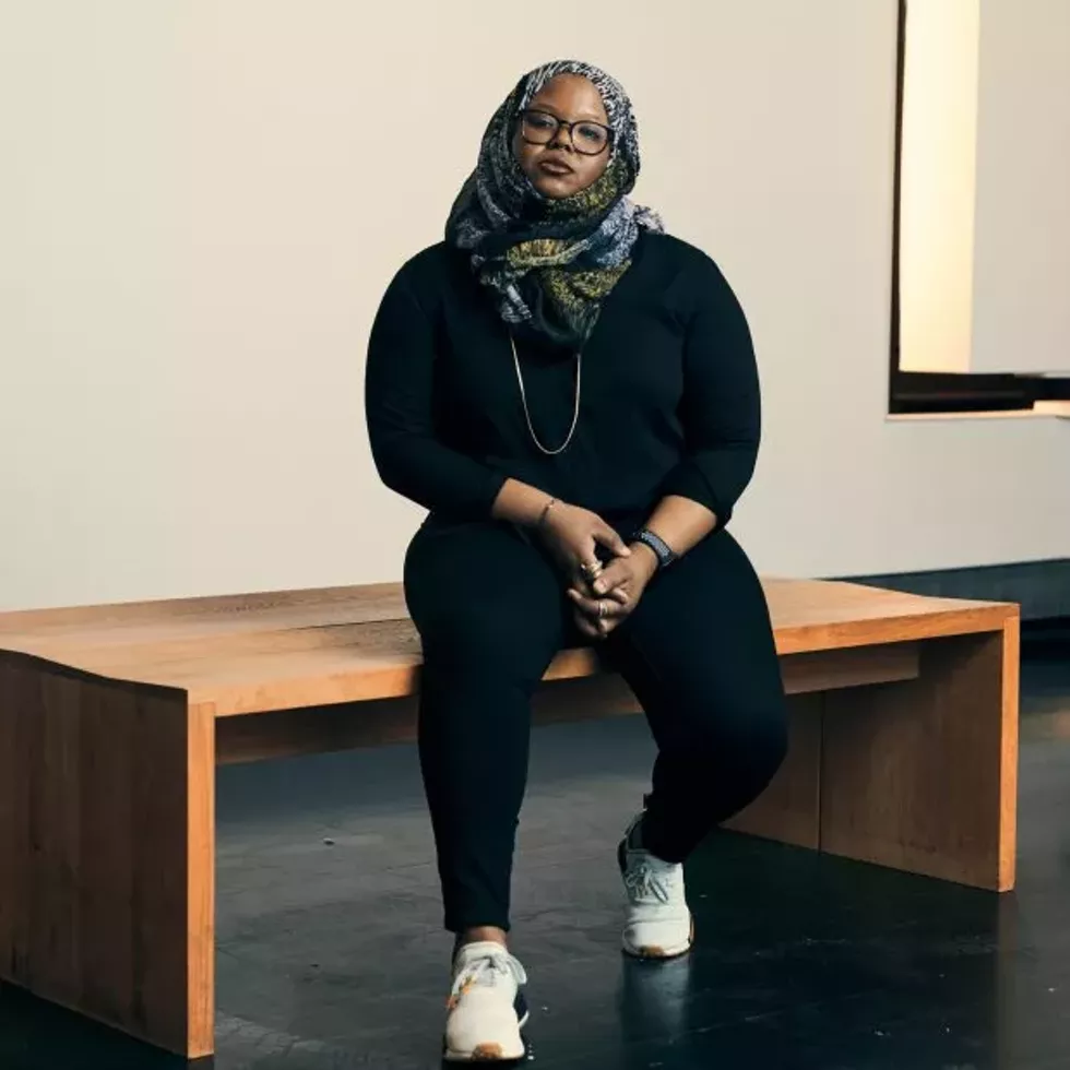 Interdisciplinary artist-educator and learner Kameelah Janan Rasheed