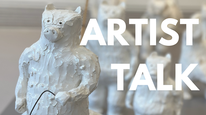 Image: Artist Talk with Margaret Lanzetta, Niki Lederer, and David Packer led by Karlyn Benson