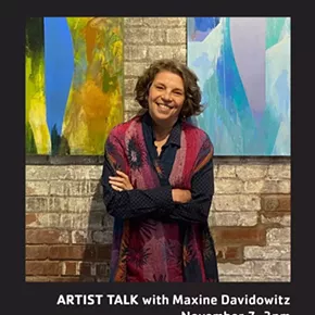 Image: Artist talk with Maxine Davidowitz