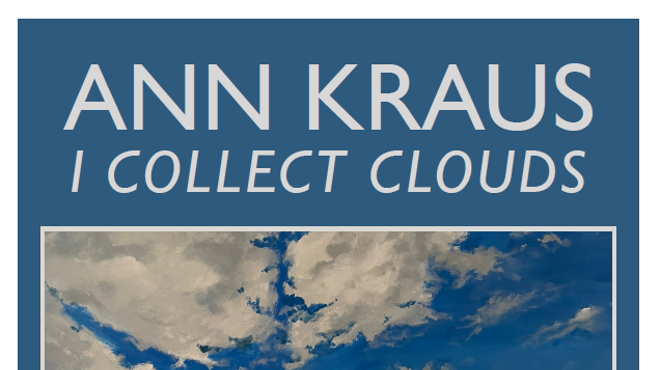 Image: ArtWall Reception -- Ann Kraus: "I Collect Clouds"