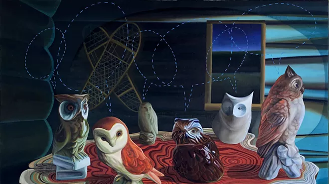 Image: Audrey Francis: Bird Brain solo exhibition