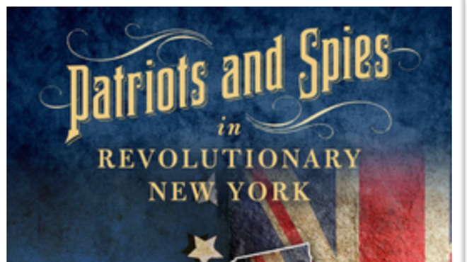 Image: Author, AJ Schenkman discusses Patriots and Spies of Revolutionary New York