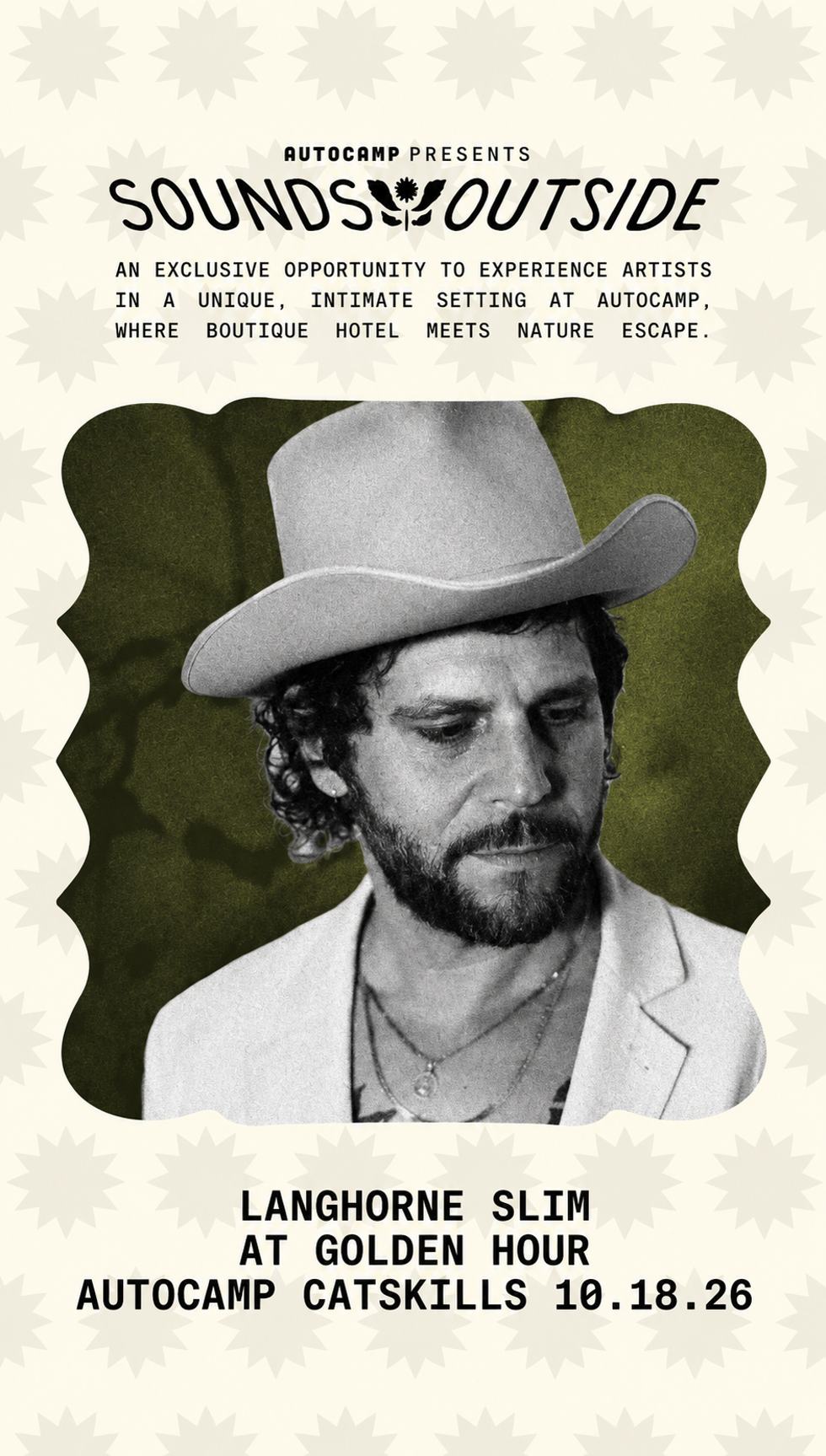 AutoCamp Catskills Presents: Sounds Outside with Langhorne Slim