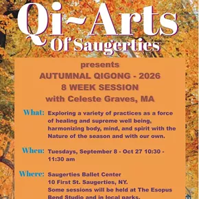 Image: Autumnal Qigong - 8 Week Session with Celeste Graves, MA