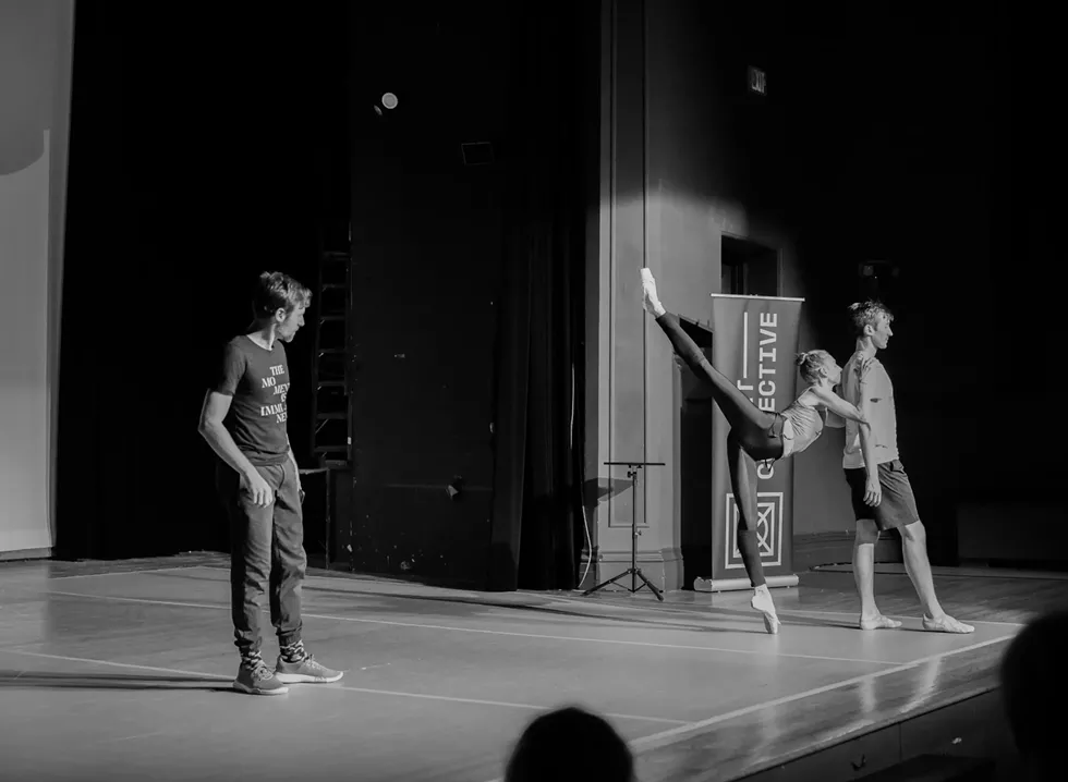 New York City Ballet dancers perform live