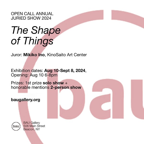 BAU Gallery August Show opens August 10, 6-8pm