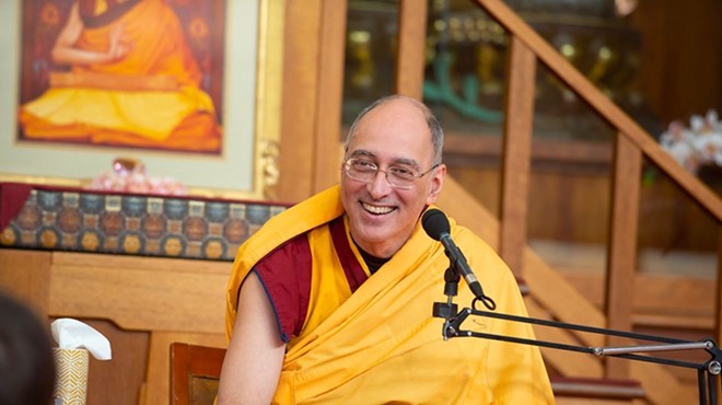 Becoming a Friend of the World Meditation Class with Buddhist Monk Gen Samten Attend in-person or live stream Zoom