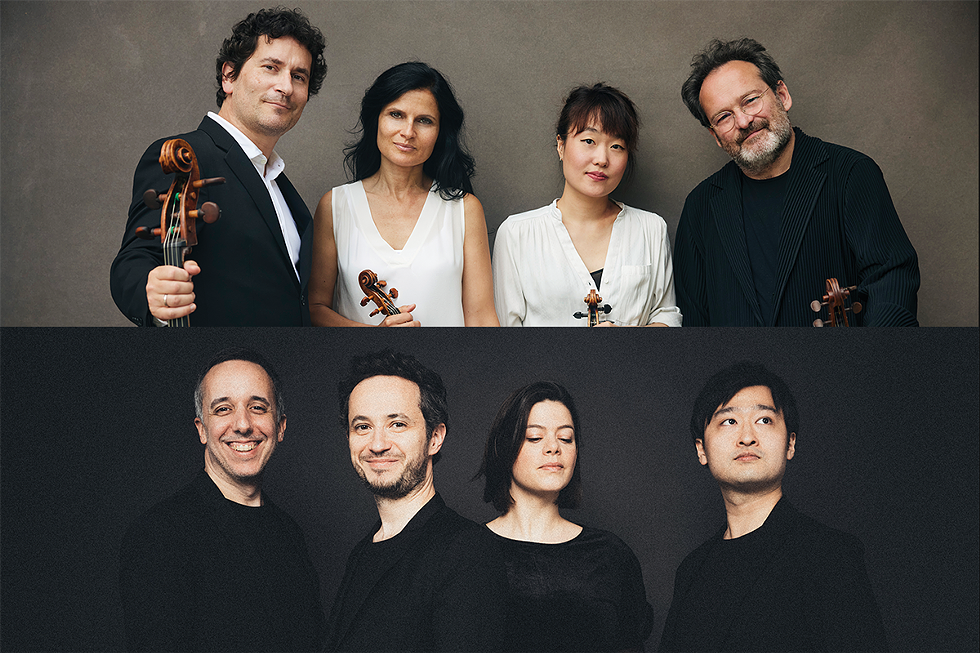Belcea Quartet & &Eacute;b&egrave;ne Quartet