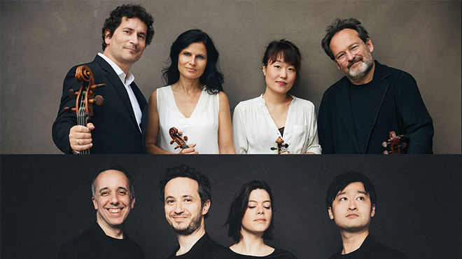 Image: Belcea Quartet and &Eacute;b&egrave;ne Quartet