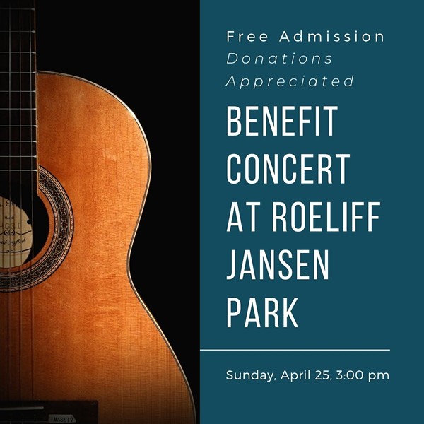 Benefit Concert at Roe Jan Park