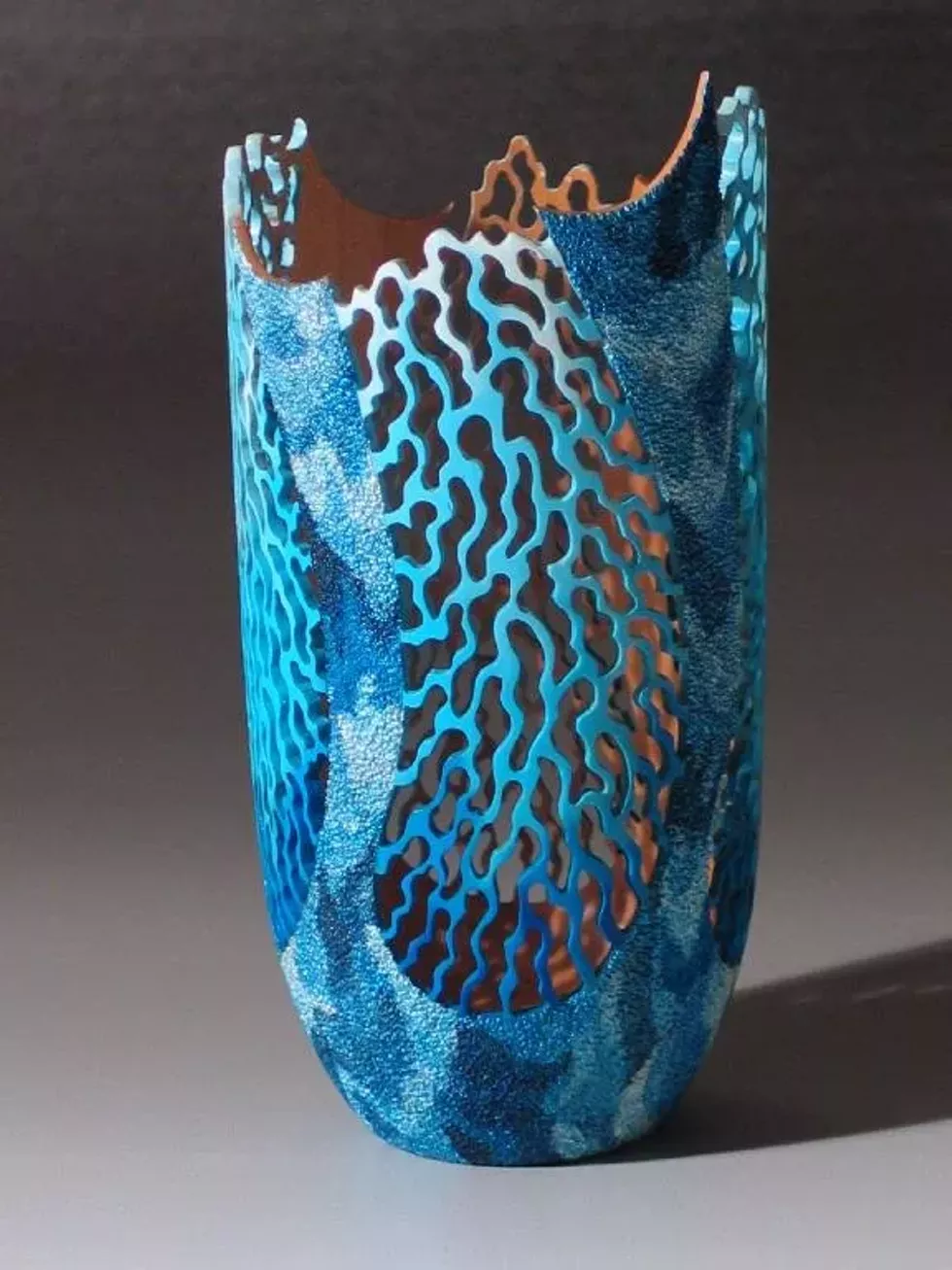 Sculpture by wood turning artist Paul Petrie, Gloversville, N.Y. who will participate at the Berkshires Arts Festival July 4th weekend.