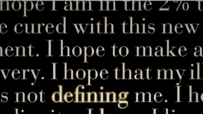 Image: Bevival.com presents the Dying To Know Film Festival: Defining Hope