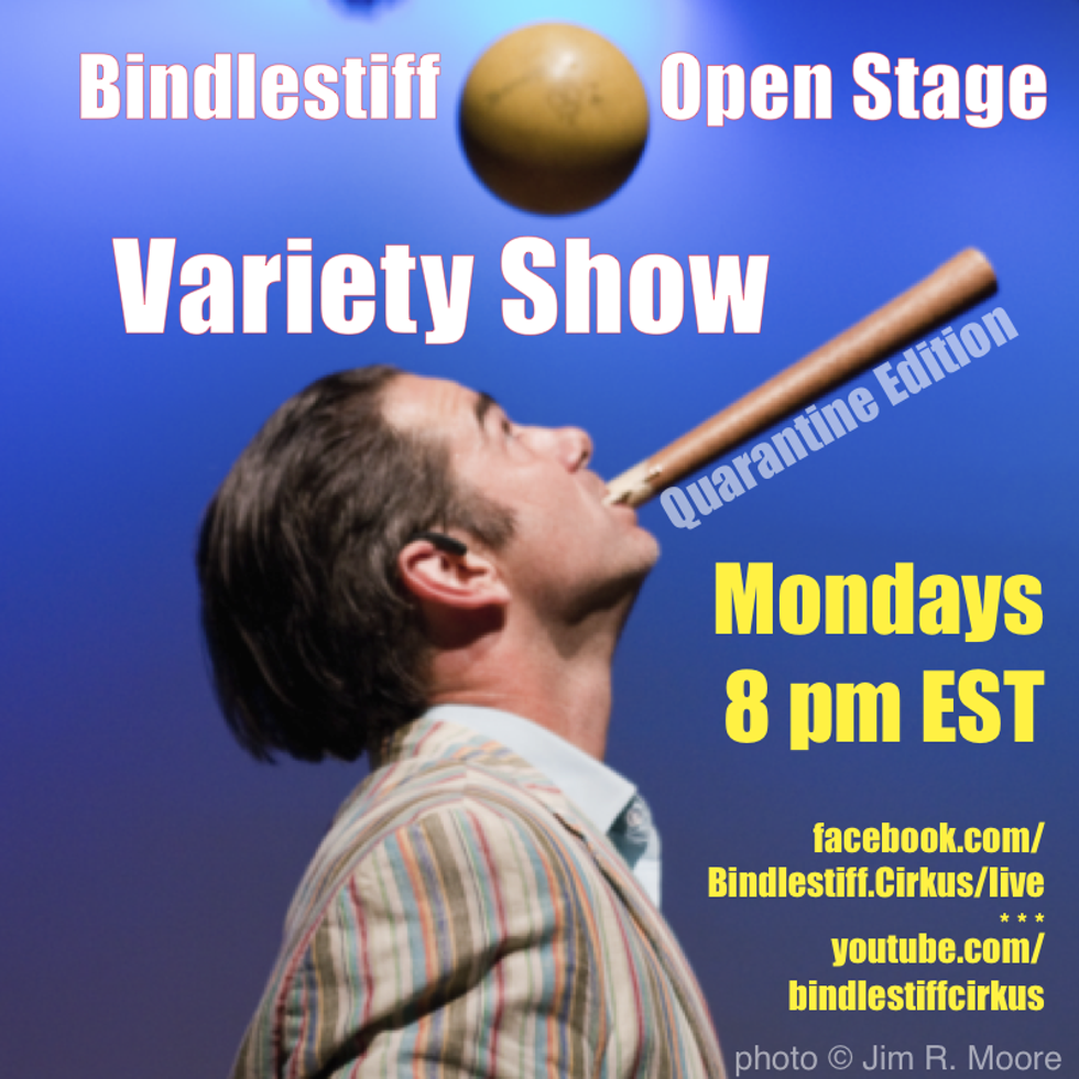 Bindlestif Open Stage Variety Show - Quarantine Edition