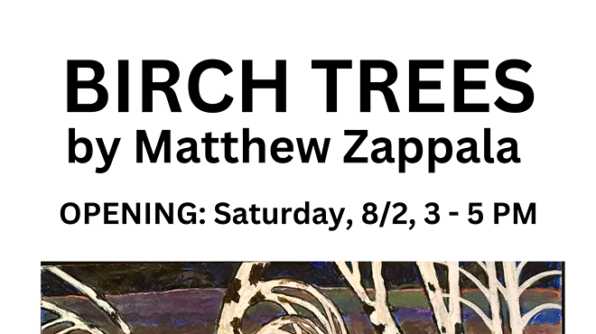 Image: BIRCH TREES with Matthew Zappala