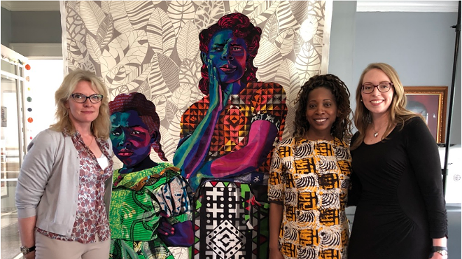 Image: Bisa Butler Scholars: Michele Wije and Erica Warren in Conversation