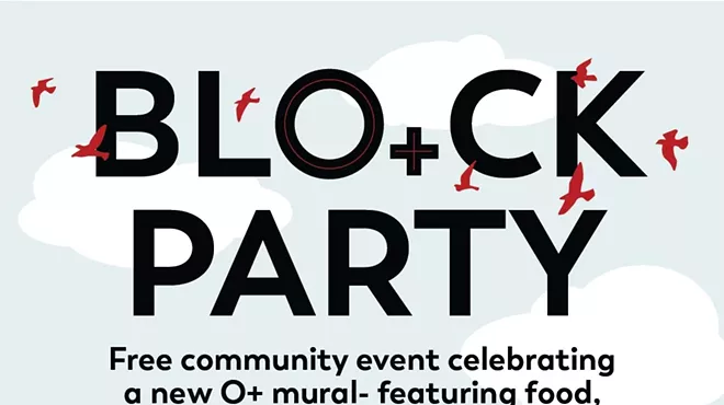 Image: BLO+CK Party - FREE O+ Mural Celebration