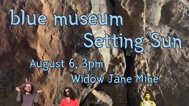 Image: Blue Museum and Setting Sun Concert