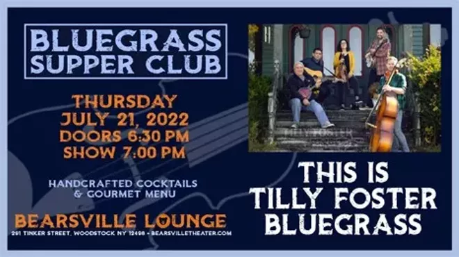 Image: Bluegrass Supper Series at Bearsville Theater with This Is Tilly Foster Bluegrass