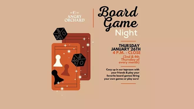 Image: Board Game Night at Angry Orchard