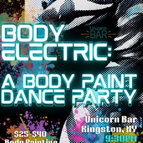 Image: BODY ELECTRIC: A Body Paint Dance Party!