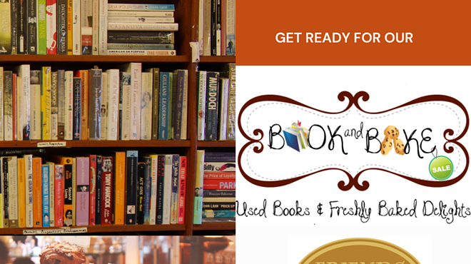 Image: BOOK & BAKE SALE