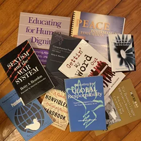 Image: Book Club - Exerpts from Sexism & the War System