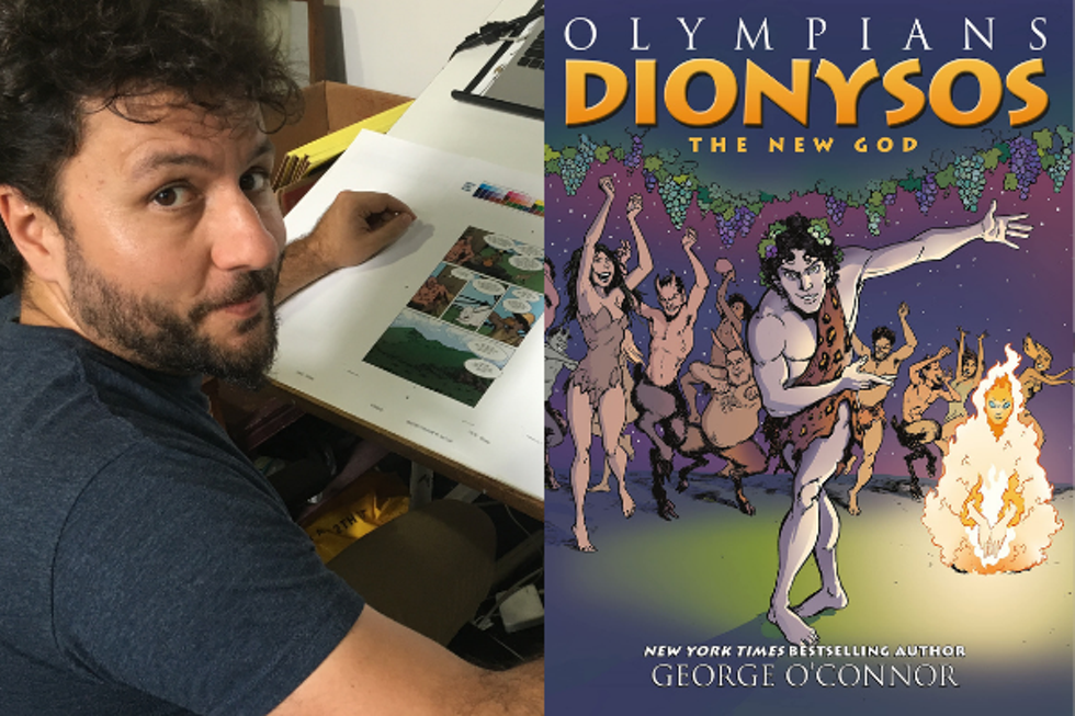 BOOK SIGNING: George O'Connor - "OLYMPIANS: DIONYSOS"