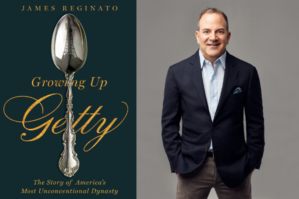 "Growing up Getty," and author James Reginato